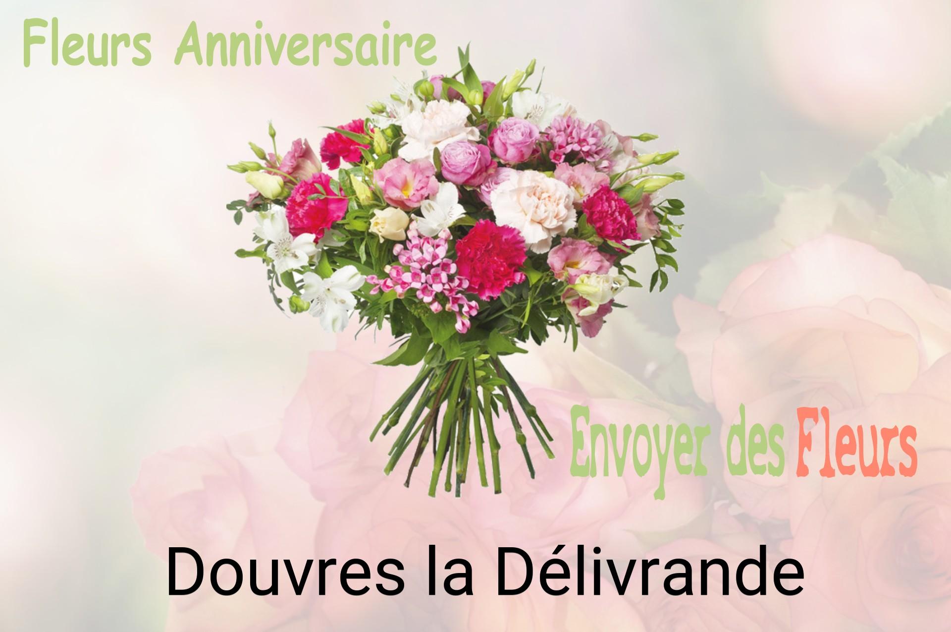 Bouquet de fleurs d’anniversaire livré à Douvres-la-Délivrande